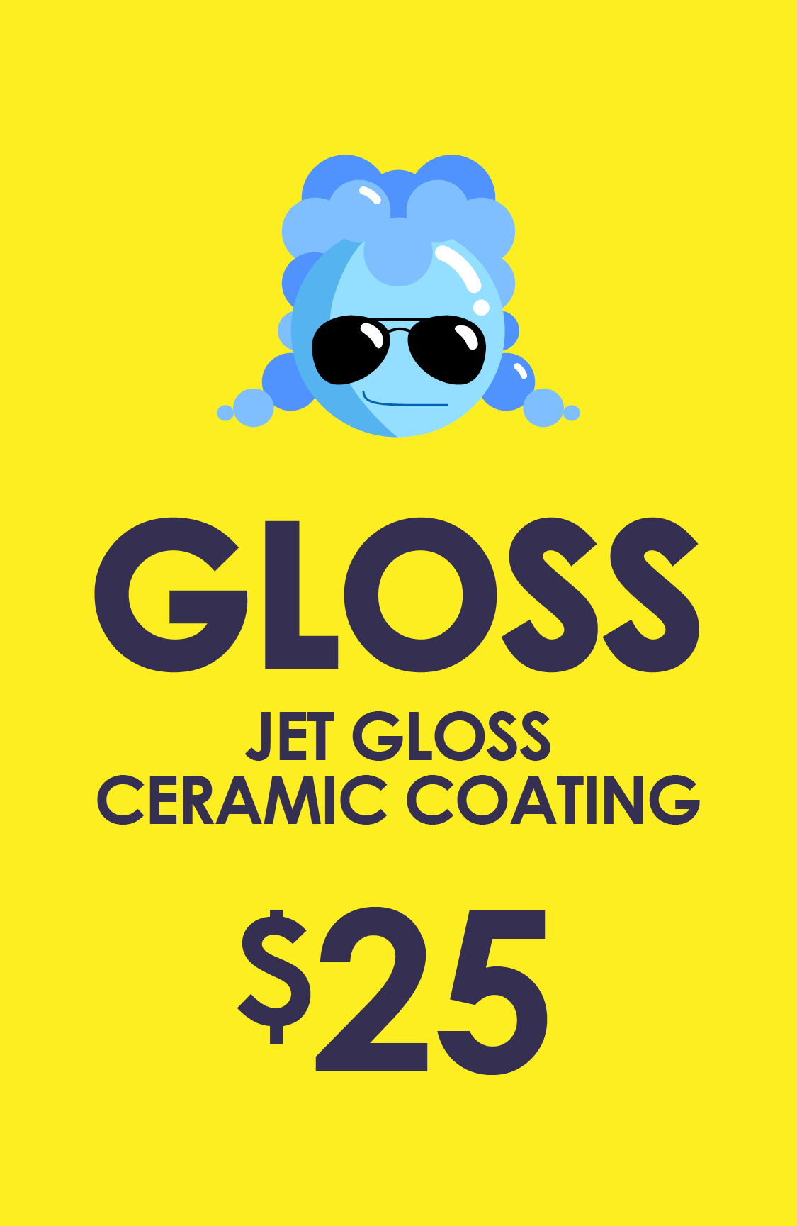 Gloss, Jet Gloss Ceramic Coating, $25